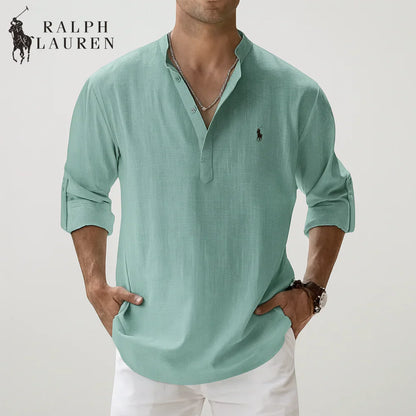 RL™ | Chemise Classique en Lin – Élégance & Fraîcheur Intemporelles