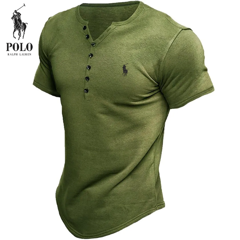 T-shirt Henley Héritage Ralph Lauren