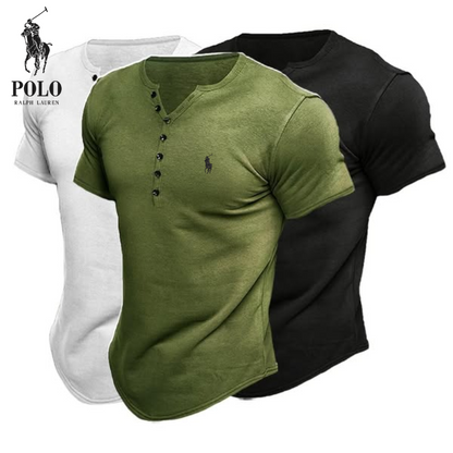 T-shirt Henley Héritage Ralph Lauren