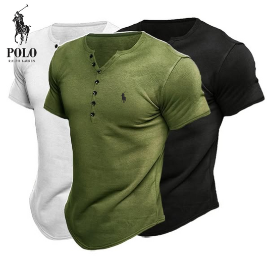 T-shirt Henley Héritage Ralph Lauren