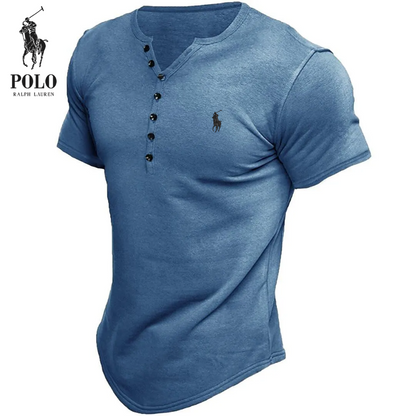 T-shirt Henley Héritage Ralph Lauren