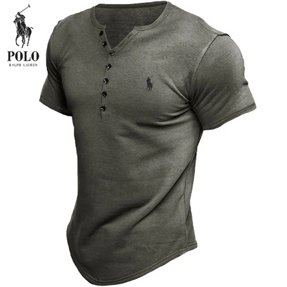 T-shirt Henley Héritage Ralph Lauren