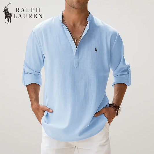 RL™ | Chemise Classique en Lin – Élégance & Fraîcheur Intemporelles