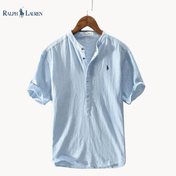 Chemise en lin premium pour homme de l'été