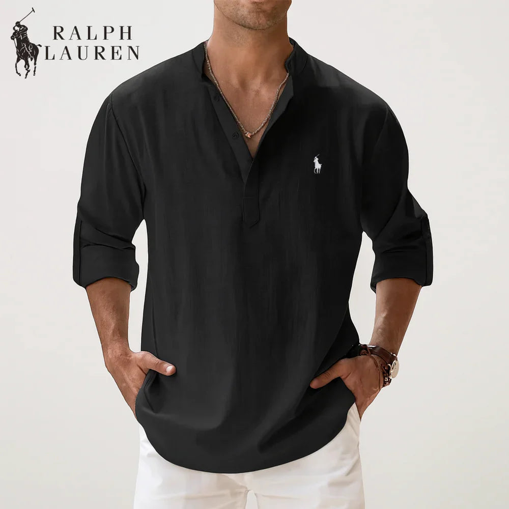 RL™ | Chemise Classique en Lin – Élégance & Fraîcheur Intemporelles