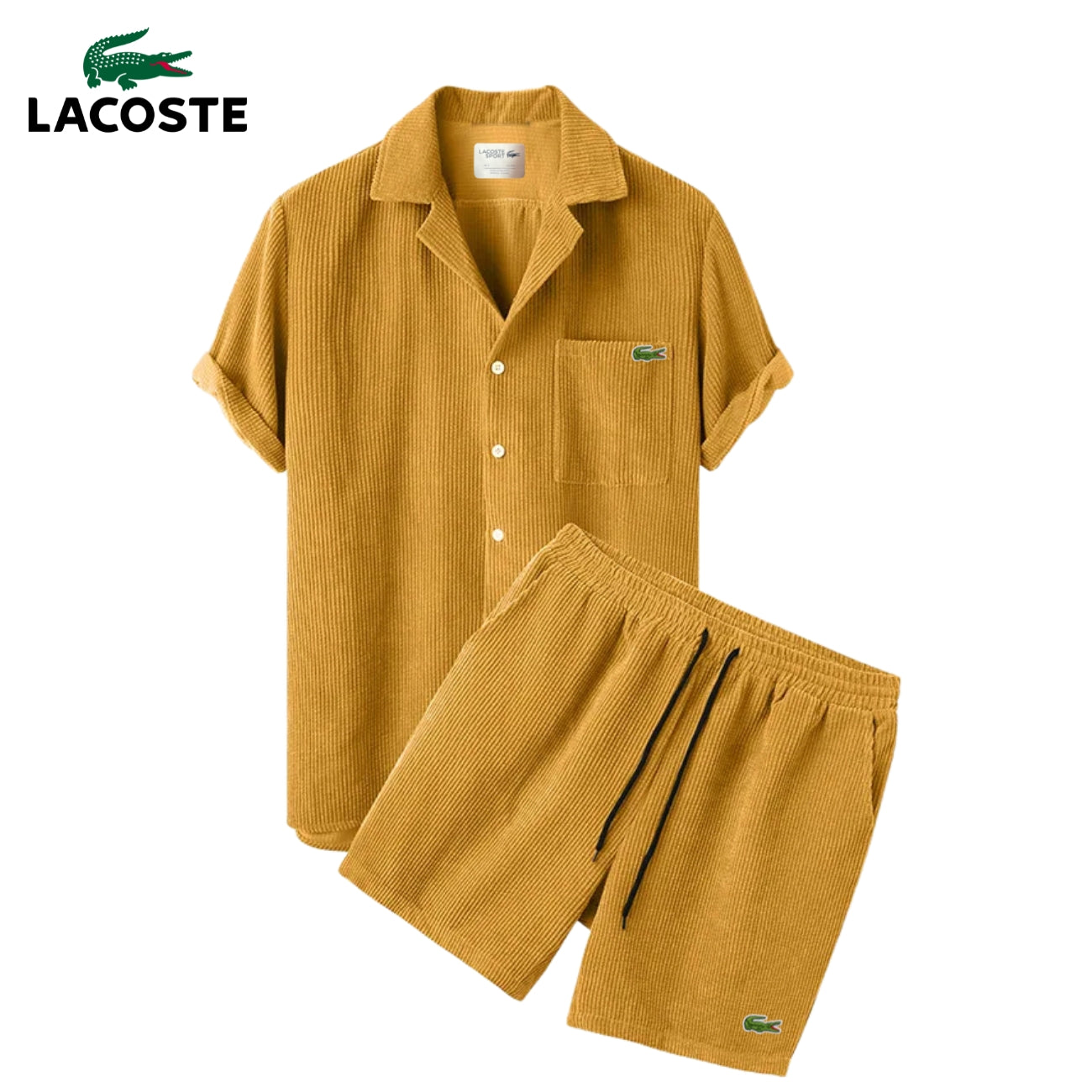 Ensemble Chemise & Short Décontracté - PRIX DÉSTOCKAGE