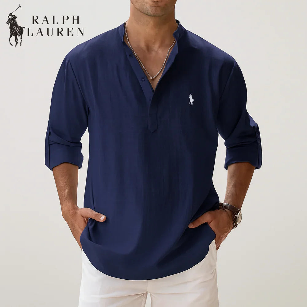 RL™ | Chemise Classique en Lin – Élégance & Fraîcheur Intemporelles